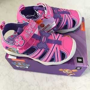 Paw Patrol sandals size 8